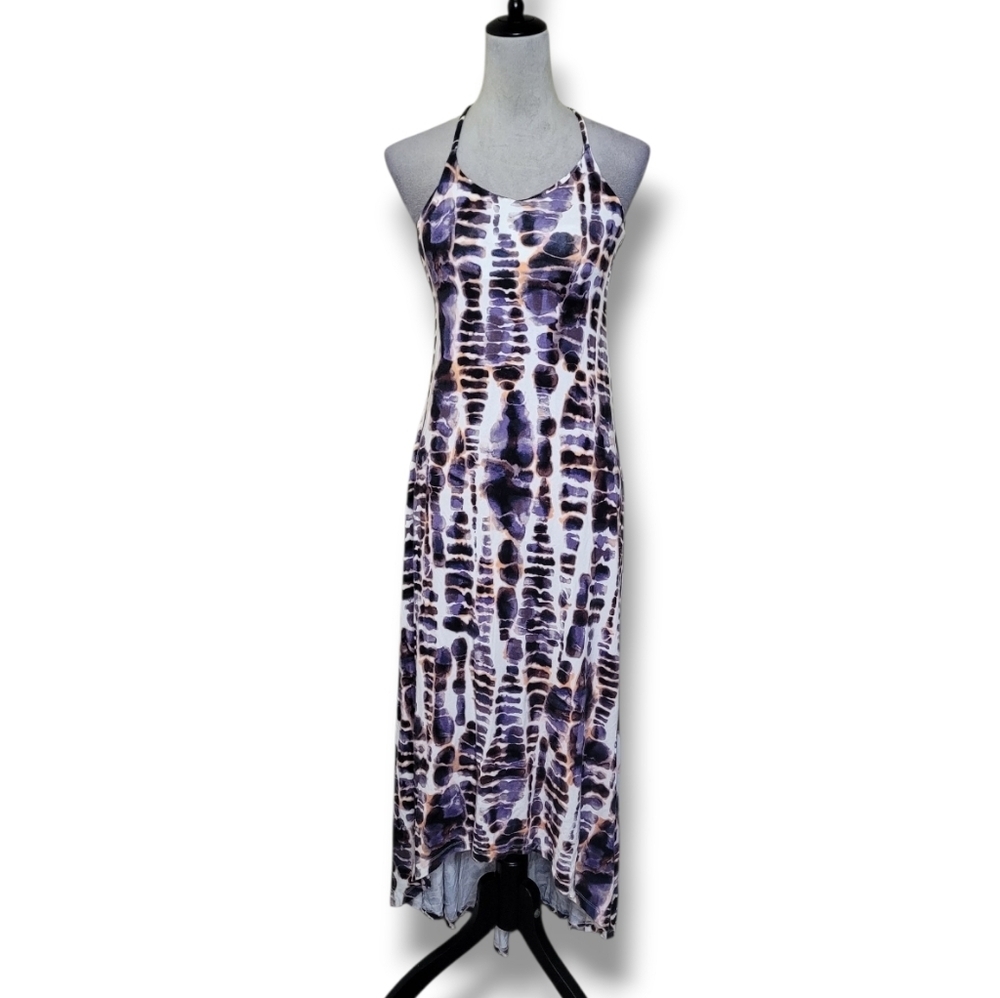 Nicole Miller Tie Dye Maxi Dress XS